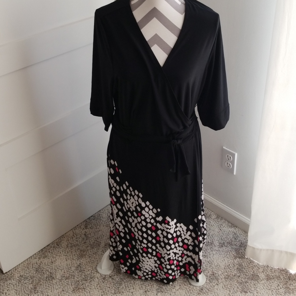 Lane Bryant wrap dress